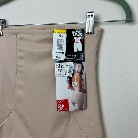 MiracleSuit Hi Waist Thigh Slimmer‎ Extra Firm Control Shapewear - Picture 2 of 6